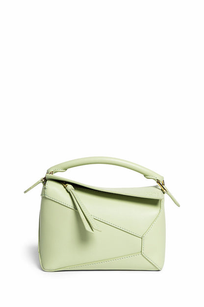 Antonioli LOEWE WOMAN GREEN TOP HANDLE BAGS