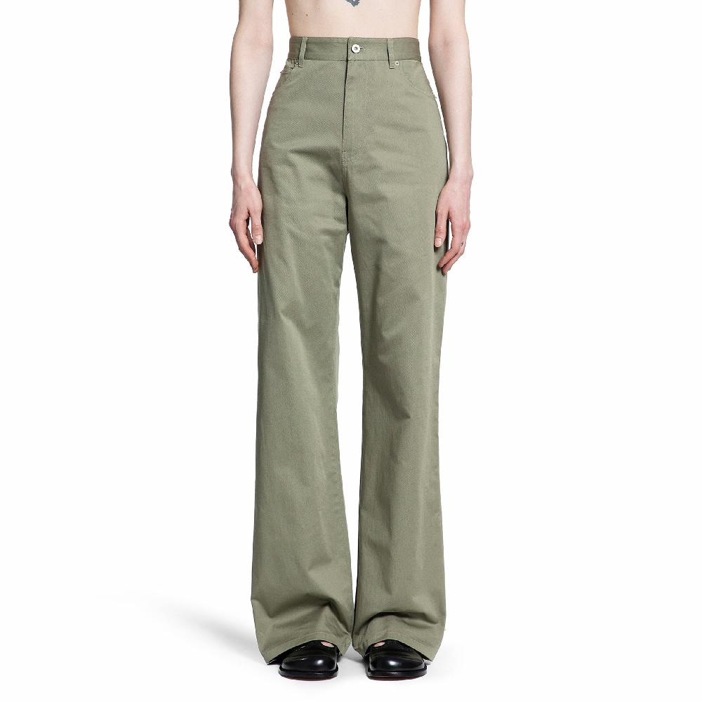 Antonioli LOEWE WOMAN GREEN TROUSERS