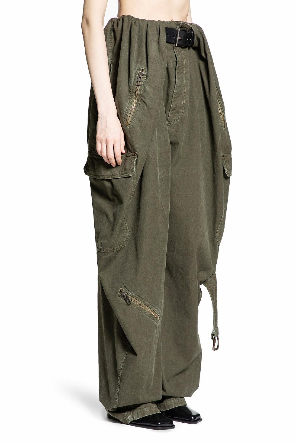 Antonioli LOEWE WOMAN GREEN TROUSERS