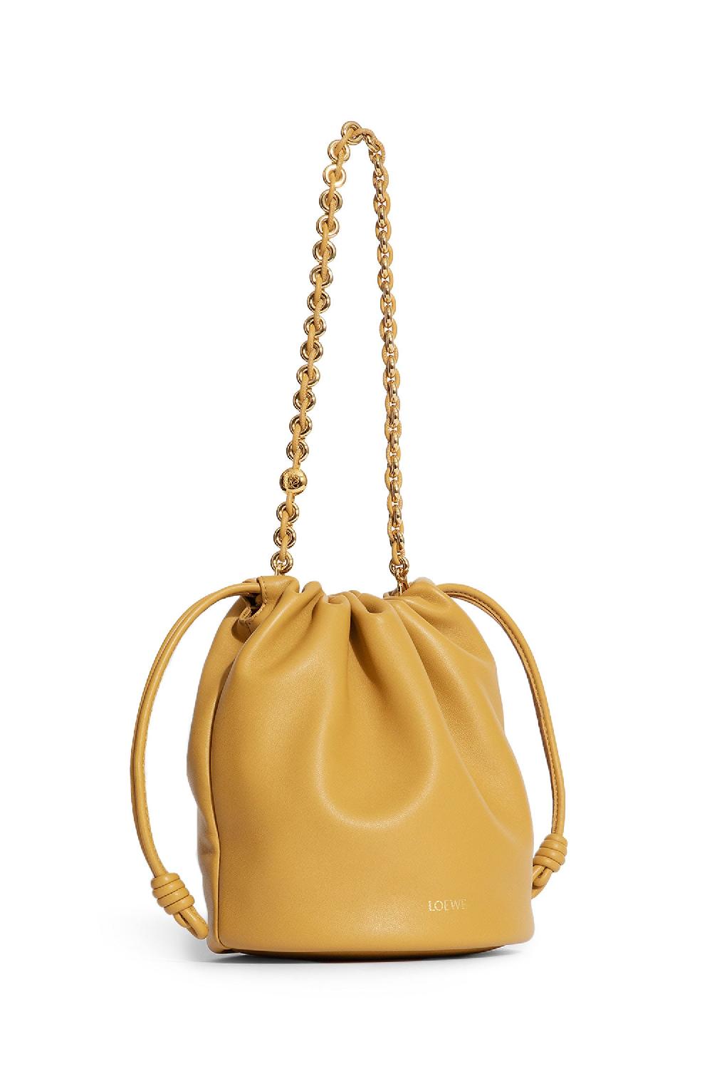Antonioli LOEWE WOMAN YELLOW SHOULDER BAGS