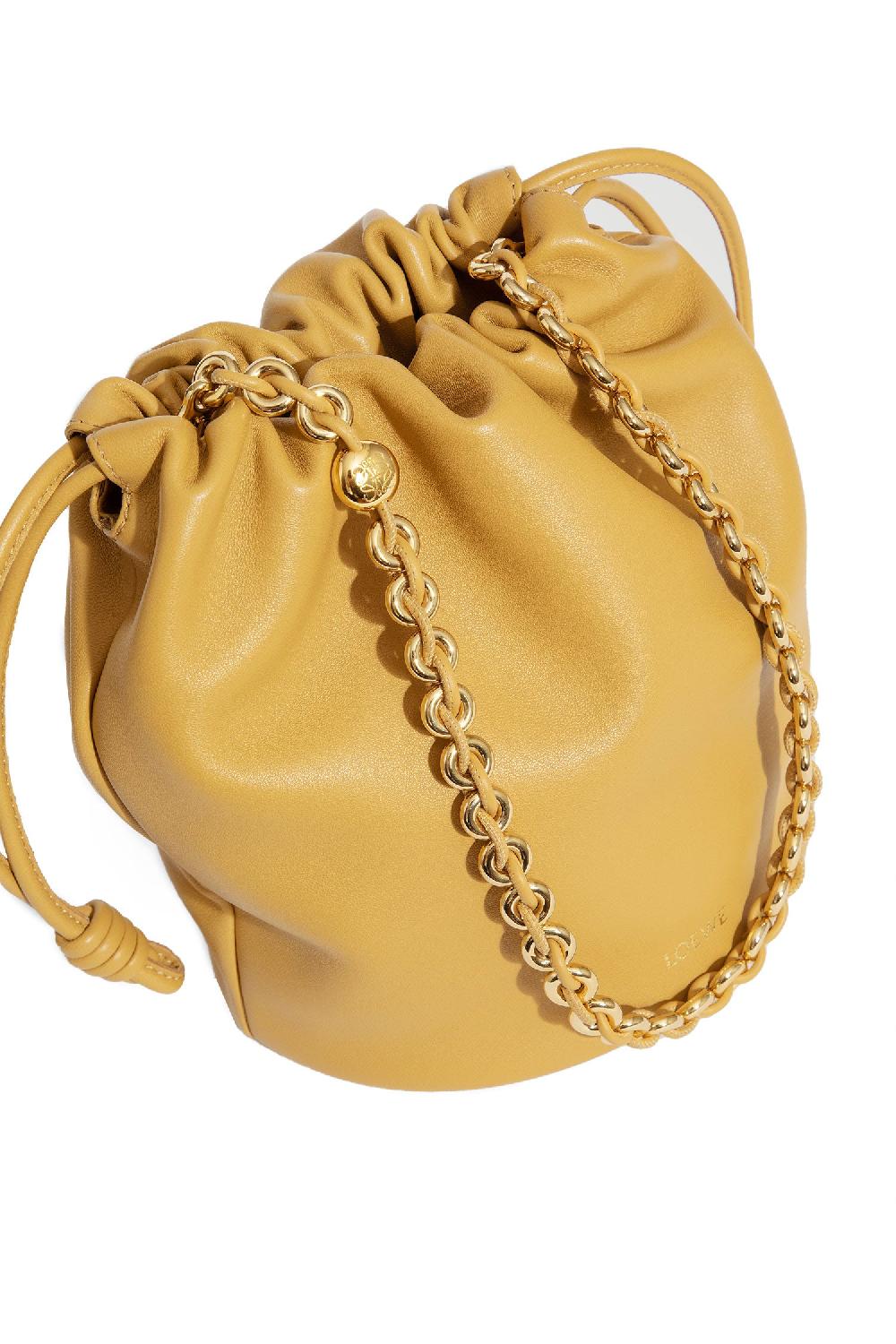 Antonioli LOEWE WOMAN YELLOW SHOULDER BAGS