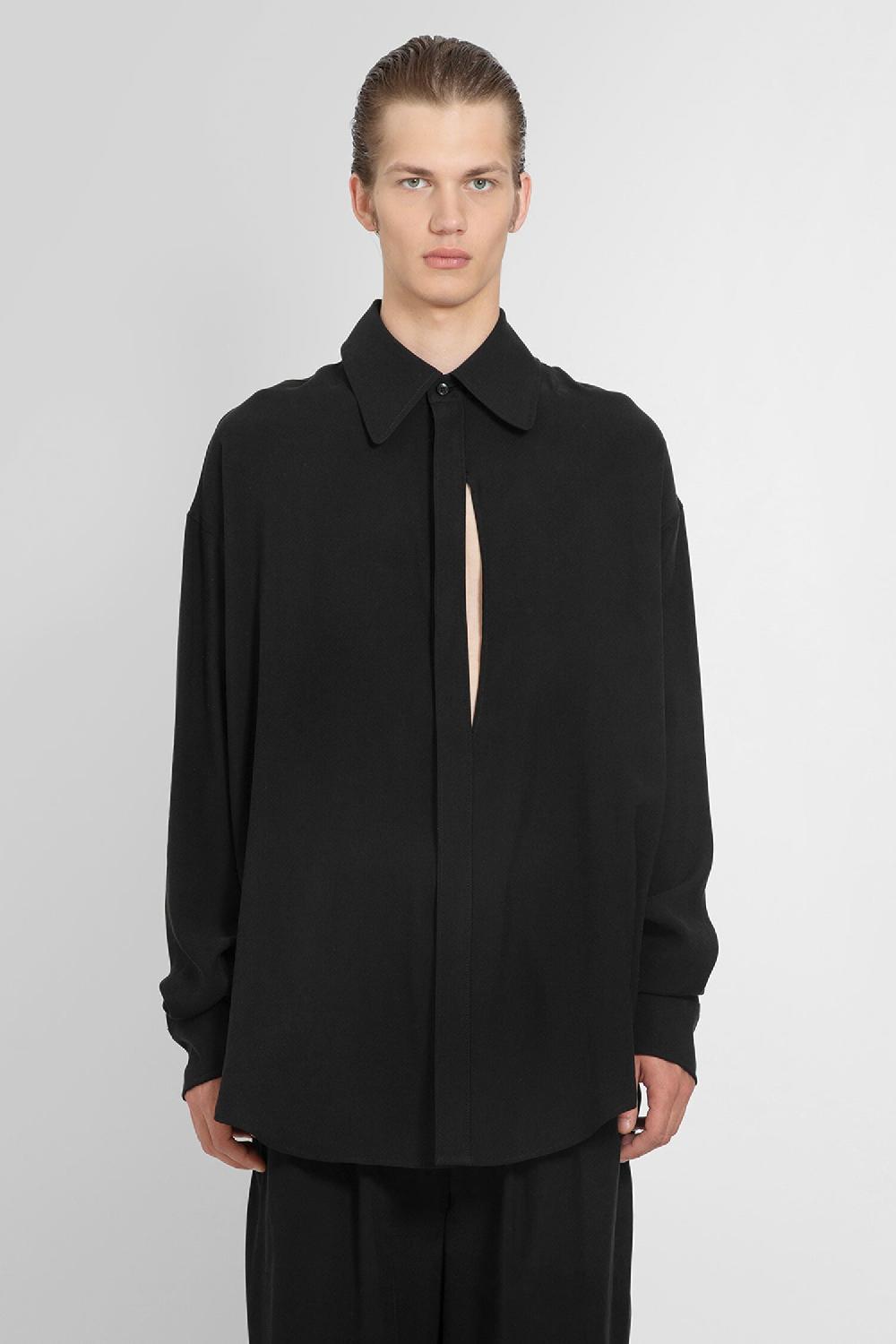 Antonioli LOUIS GABRIEL NOUCHI MAN BLACK SHIRTS