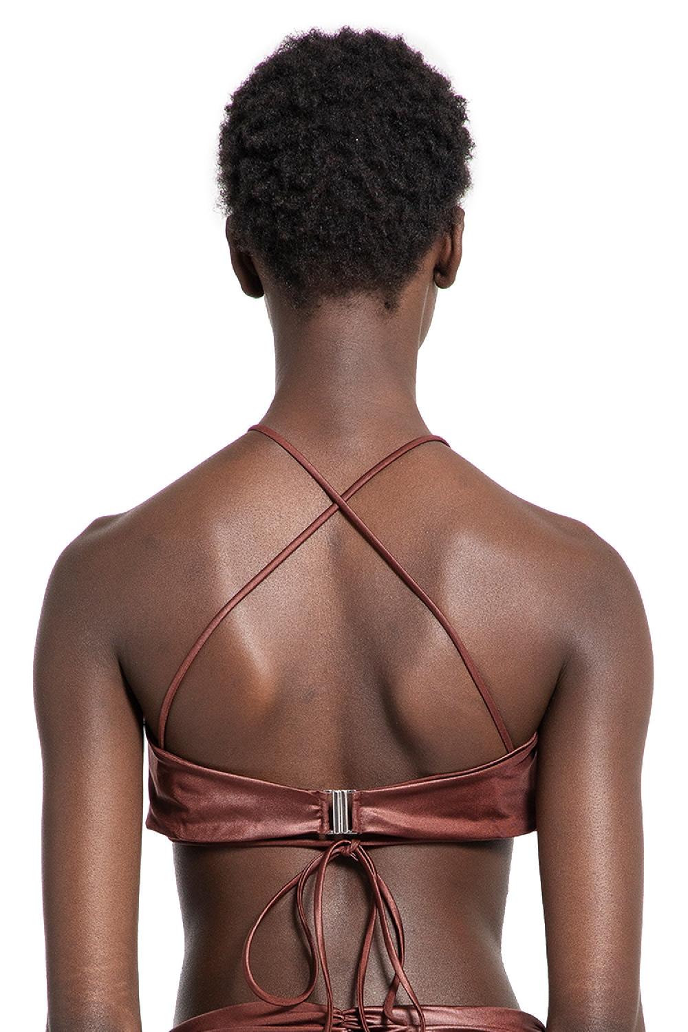 Antonioli MAGDA BUTRYM WOMAN BROWN SWIMWEAR