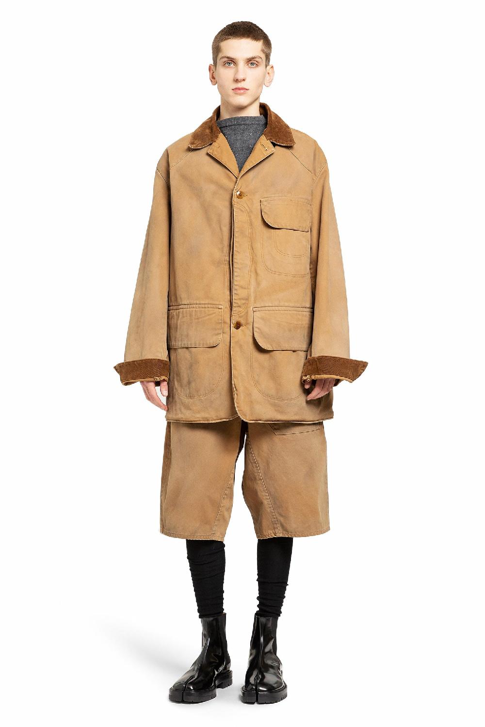 Antonioli MAISON MARGIELA MAN BEIGE SHORTS & SKIRTS