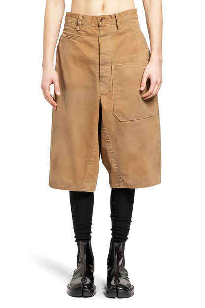 Antonioli MAISON MARGIELA MAN BEIGE SHORTS & SKIRTS