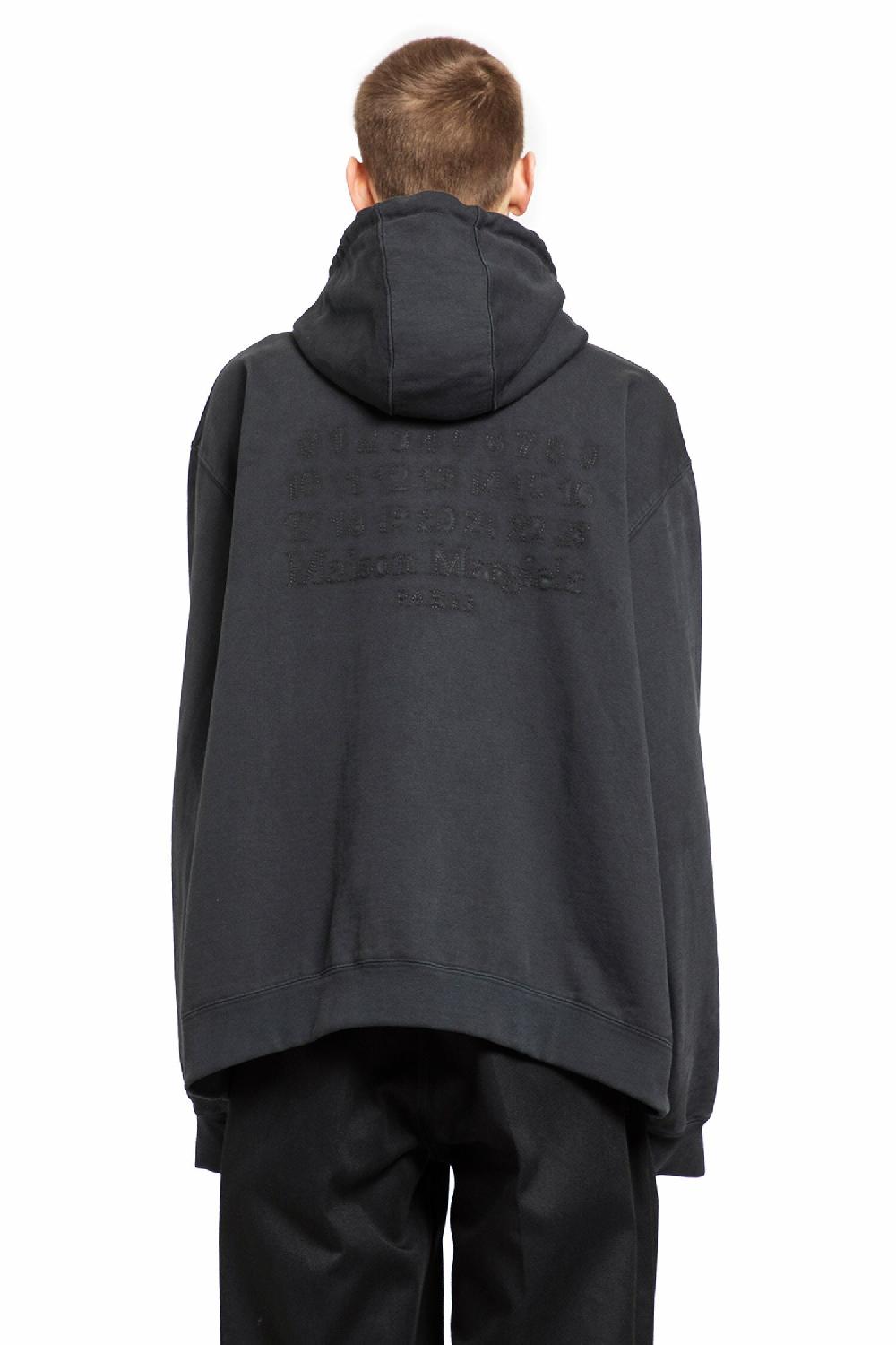Antonioli MAISON MARGIELA MAN BLACK SWEATSHIRTS