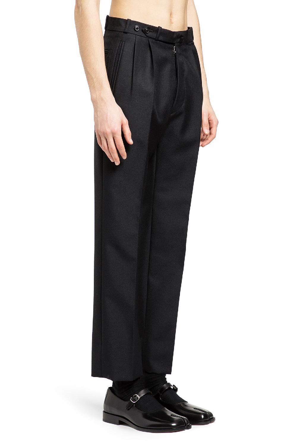 Antonioli MAISON MARGIELA MAN BLACK TROUSERS