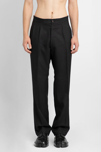 Antonioli MAISON MARGIELA MAN BLACK TROUSERS