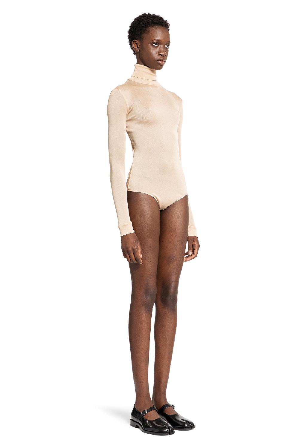 Antonioli MAISON MARGIELA WOMAN BEIGE BODYSUITS