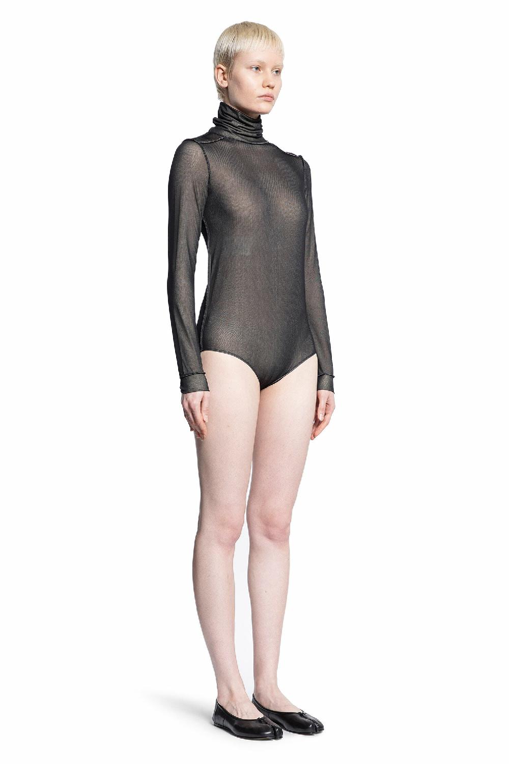 Antonioli MAISON MARGIELA WOMAN BLACK BODYSUITS