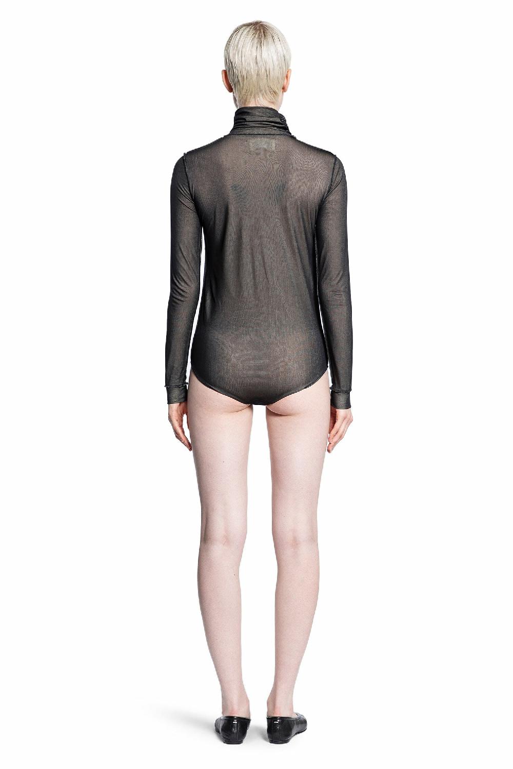 Antonioli MAISON MARGIELA WOMAN BLACK BODYSUITS
