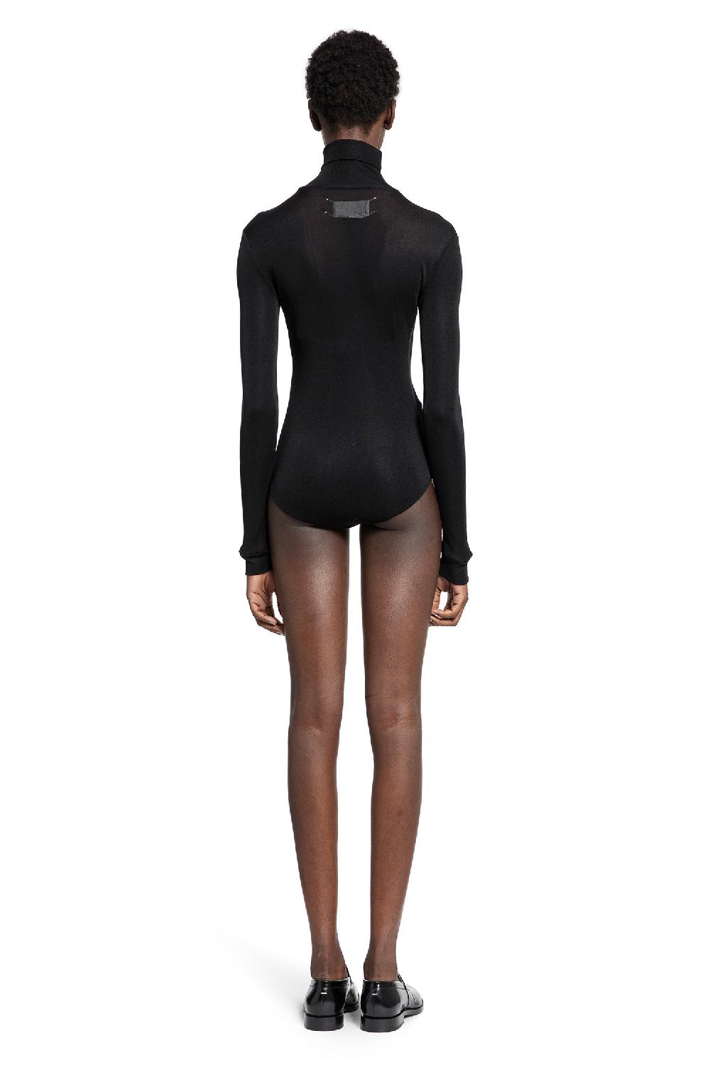 Antonioli MAISON MARGIELA WOMAN BLACK BODYSUITS