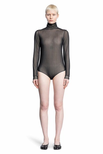 Antonioli MAISON MARGIELA WOMAN BLACK BODYSUITS