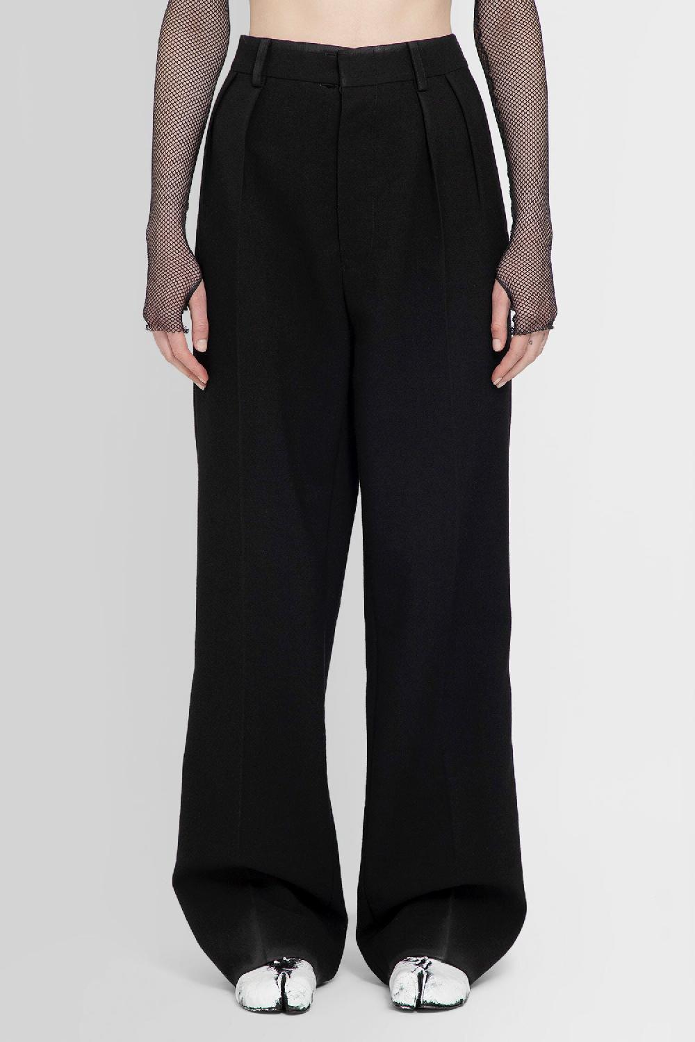 Antonioli MAISON MARGIELA WOMAN BLACK TROUSERS