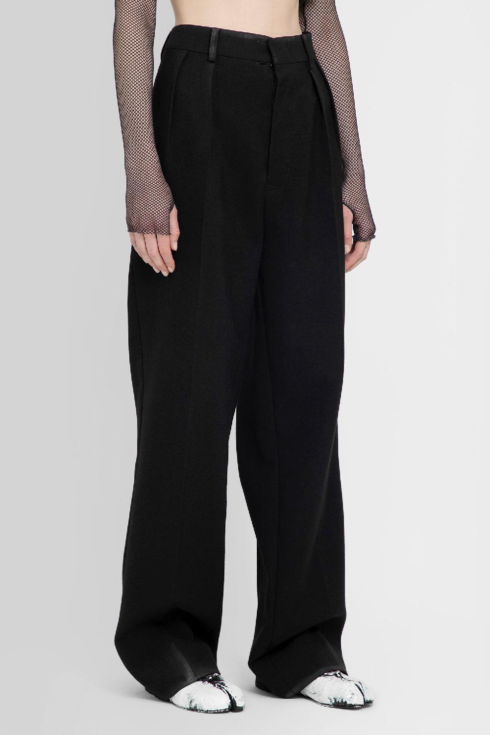 Antonioli MAISON MARGIELA WOMAN BLACK TROUSERS