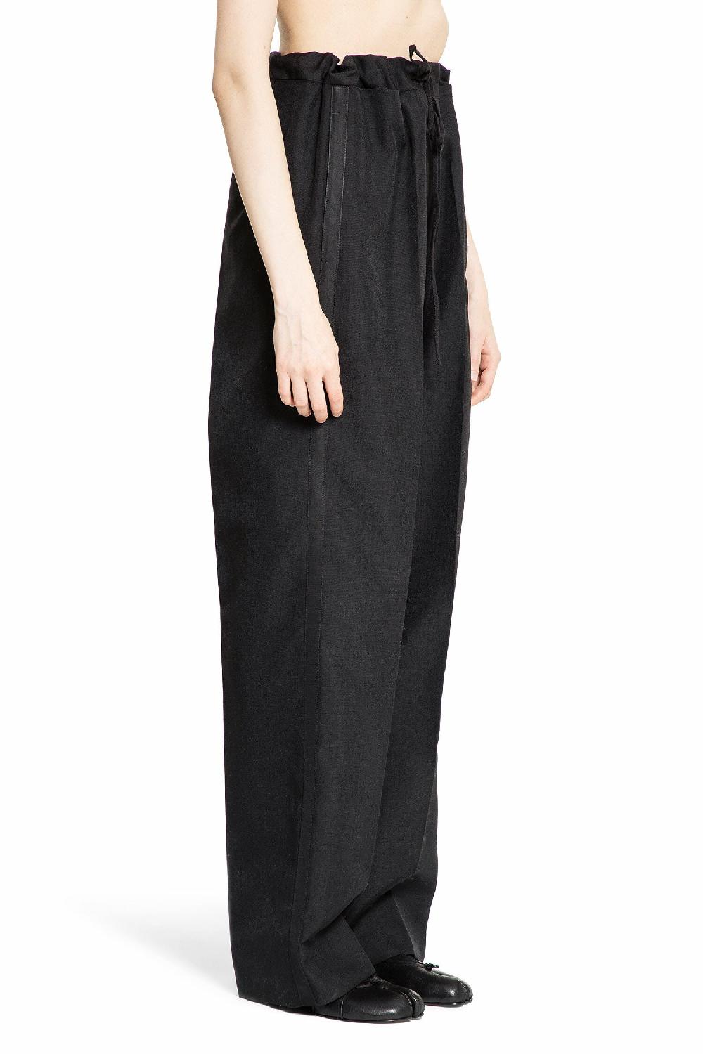 Antonioli MAISON MARGIELA WOMAN BLACK TROUSERS