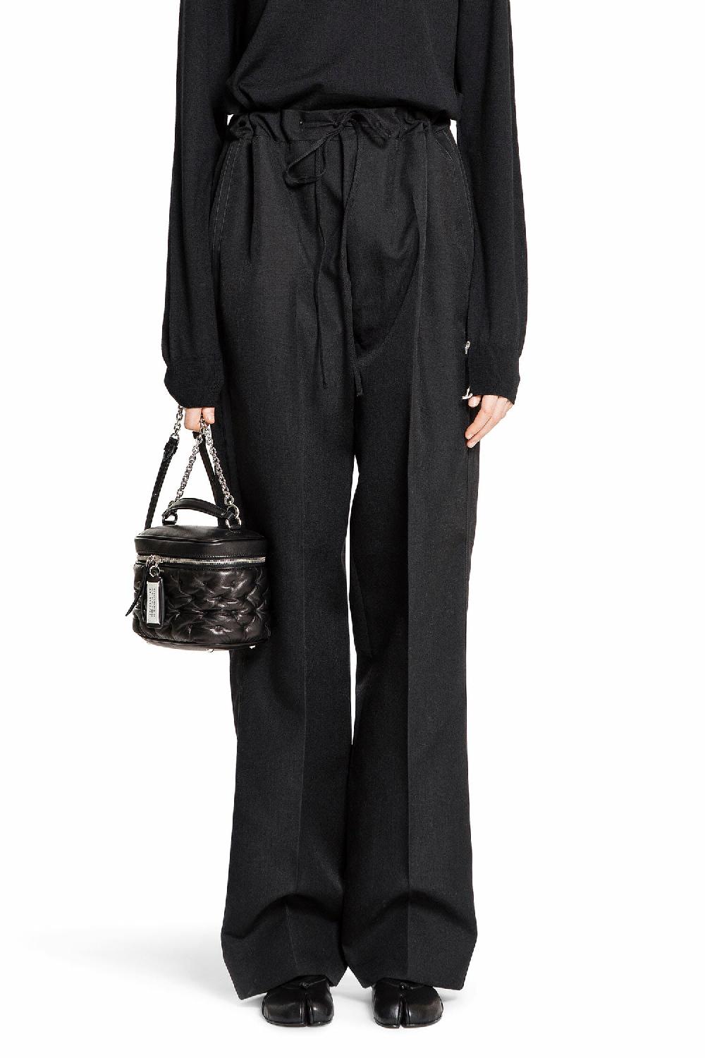 Antonioli MAISON MARGIELA WOMAN BLACK TROUSERS