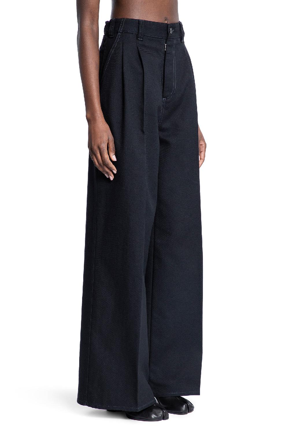 Antonioli MAISON MARGIELA WOMAN BLACK TROUSERS