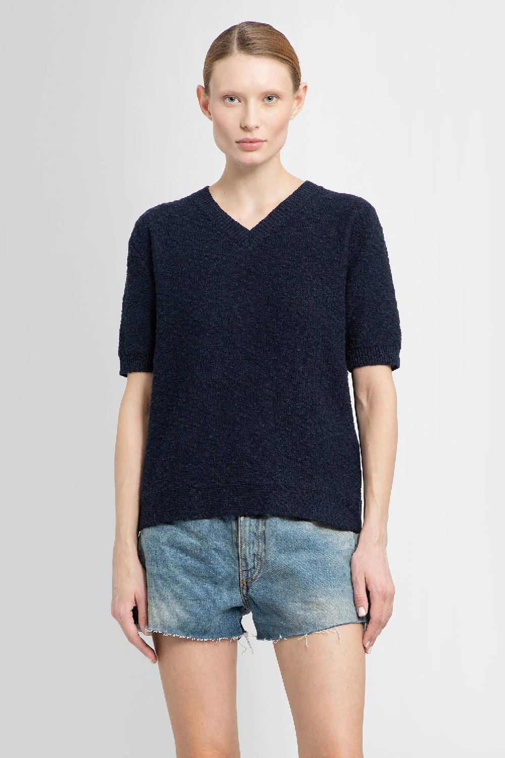 Antonioli MAISON MARGIELA WOMAN BLUE KNITWEAR