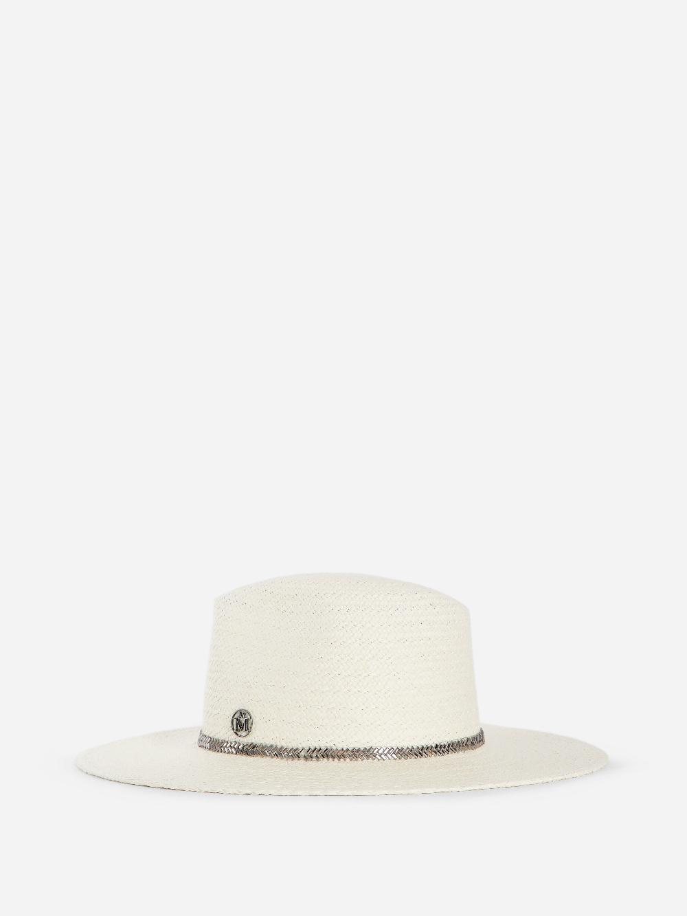 Antonioli MAISON MICHEL WOMAN OFF-WHITE HATS