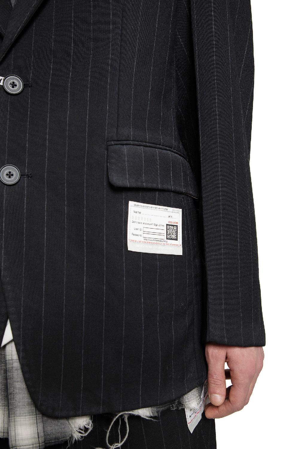 Antonioli MAISON MIHARA YASUHIRO MAN BLACK BLAZERS