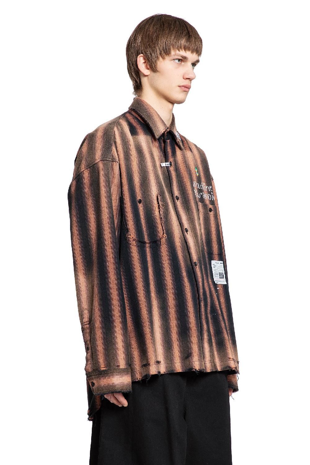 Antonioli MAISON MIHARA YASUHIRO MAN BROWN SHIRTS