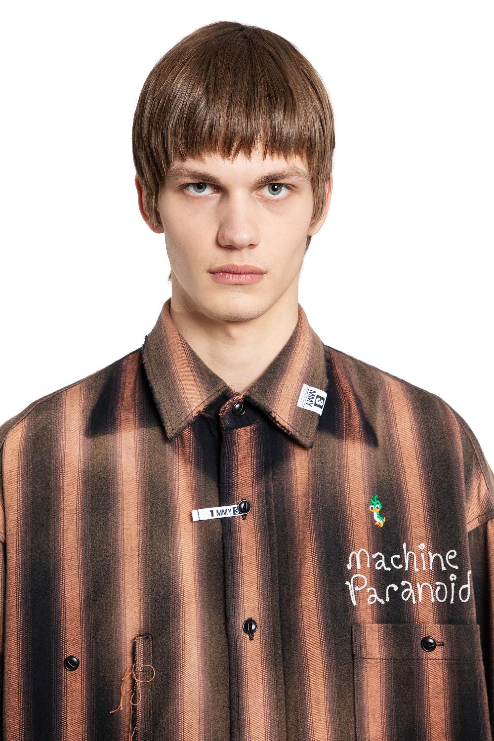 Antonioli MAISON MIHARA YASUHIRO MAN BROWN SHIRTS