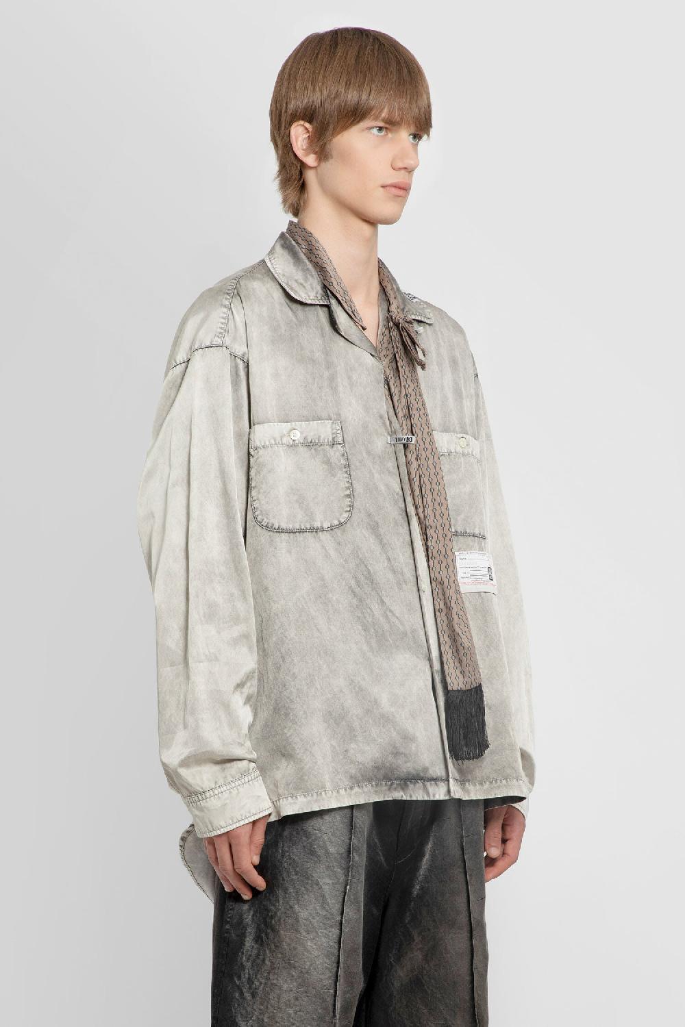 Antonioli MAISON MIHARA YASUHIRO MAN GREY SHIRTS