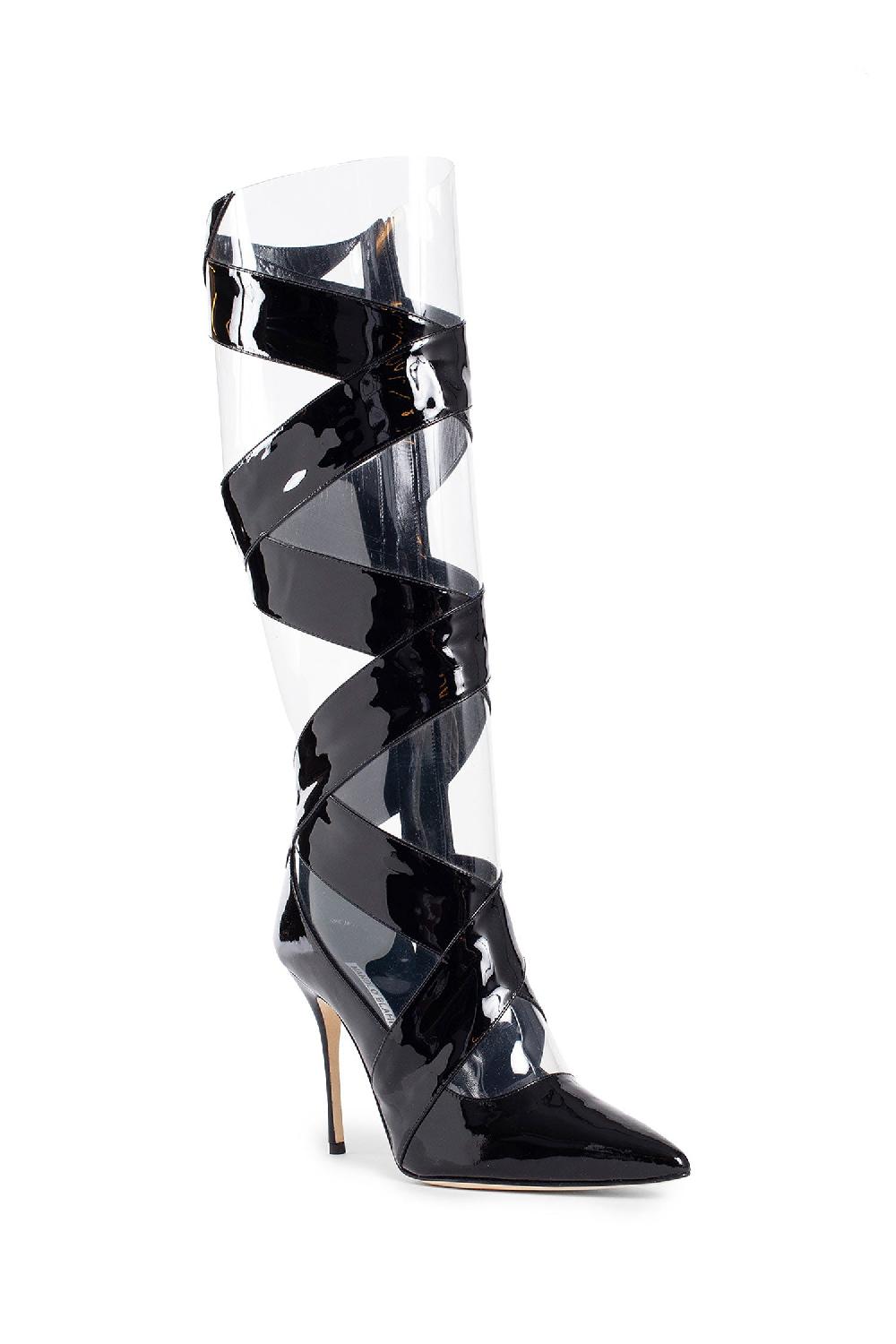 Antonioli MANOLO BLAHNIK WOMAN BLACK BOOTS