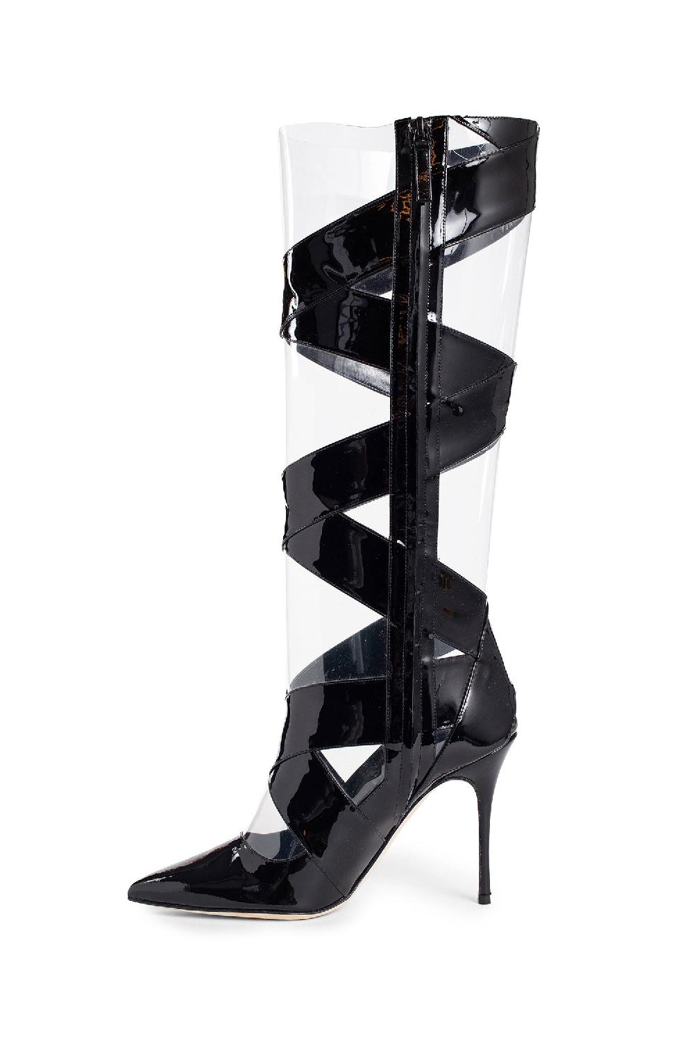 Antonioli MANOLO BLAHNIK WOMAN BLACK BOOTS