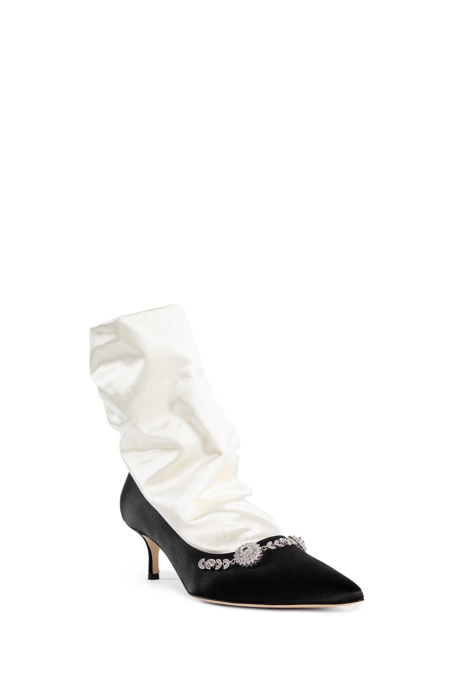 Antonioli MANOLO BLAHNIK WOMAN BLACK&WHITE PUMPS