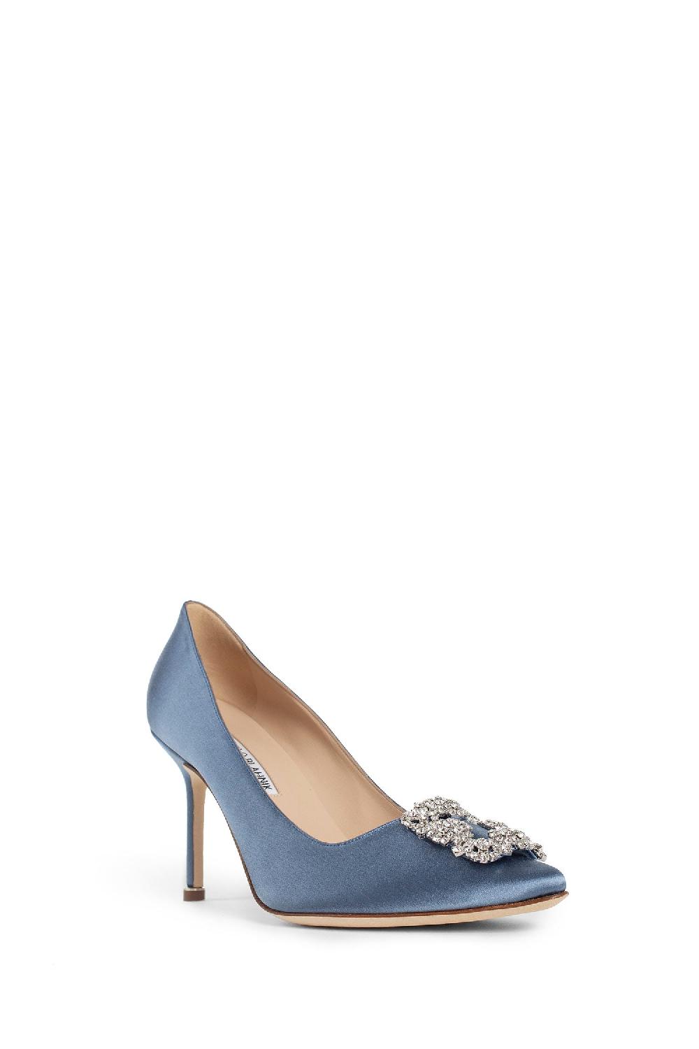Antonioli MANOLO BLAHNIK WOMAN BLUE PUMPS