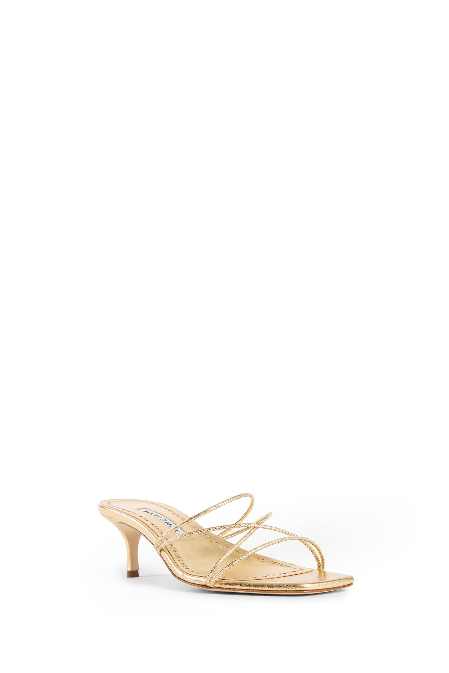 Antonioli MANOLO BLAHNIK WOMAN GOLD MULES