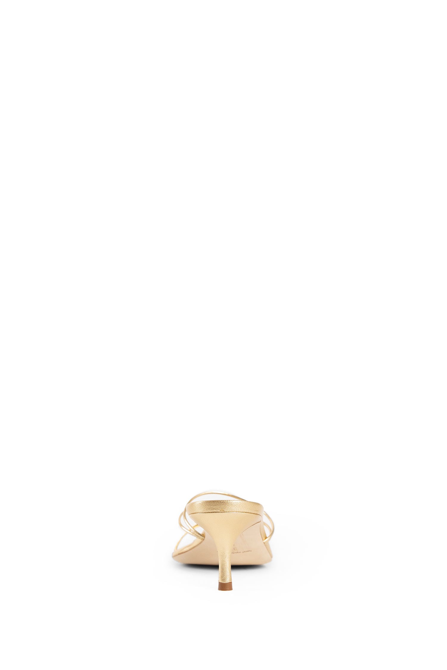 Antonioli MANOLO BLAHNIK WOMAN GOLD MULES