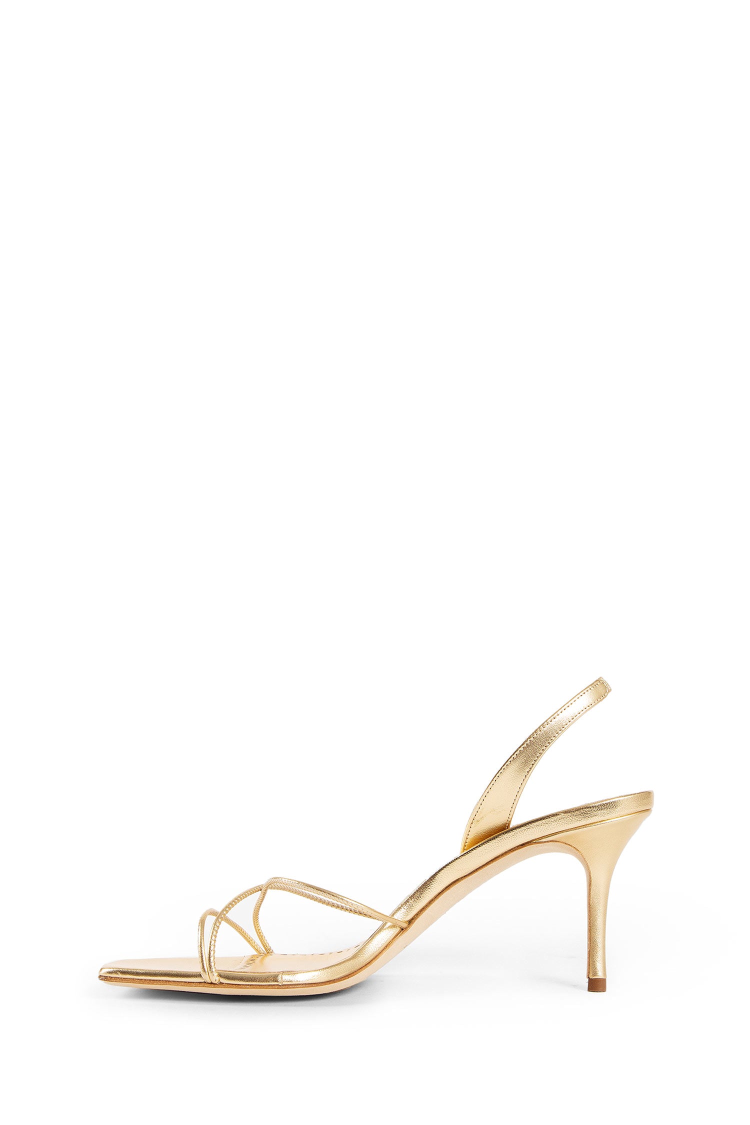 Antonioli MANOLO BLAHNIK WOMAN GOLD SANDALS & SLIDES