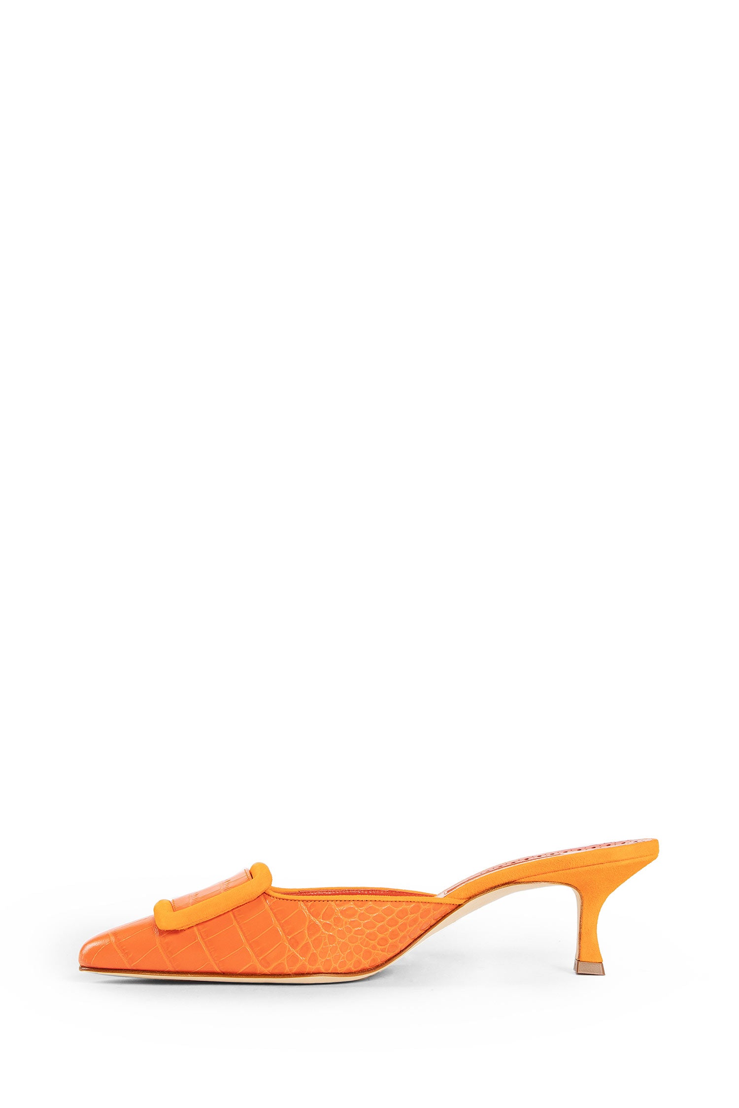 Antonioli MANOLO BLAHNIK WOMAN ORANGE MULES