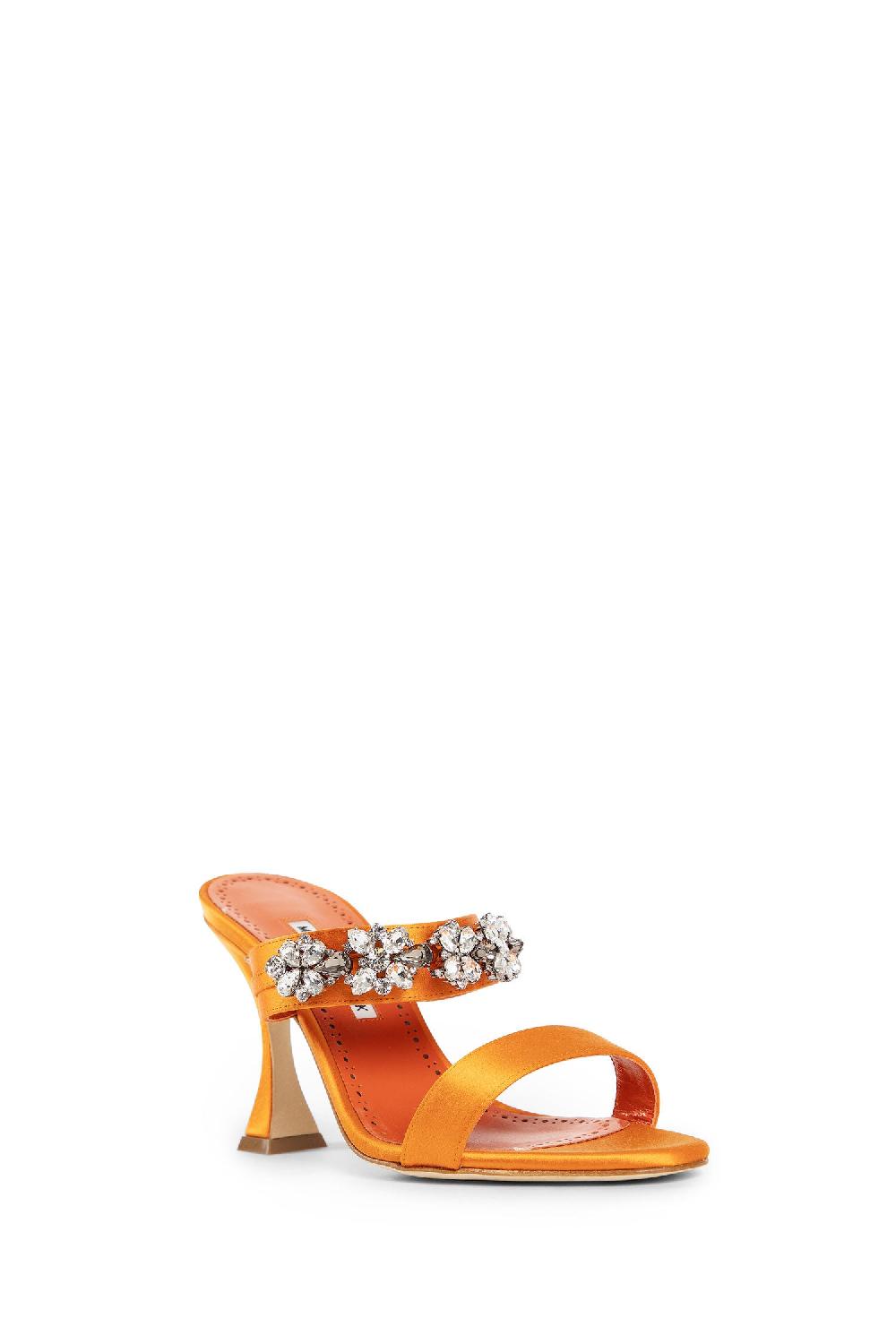Antonioli MANOLO BLAHNIK WOMAN ORANGE MULES