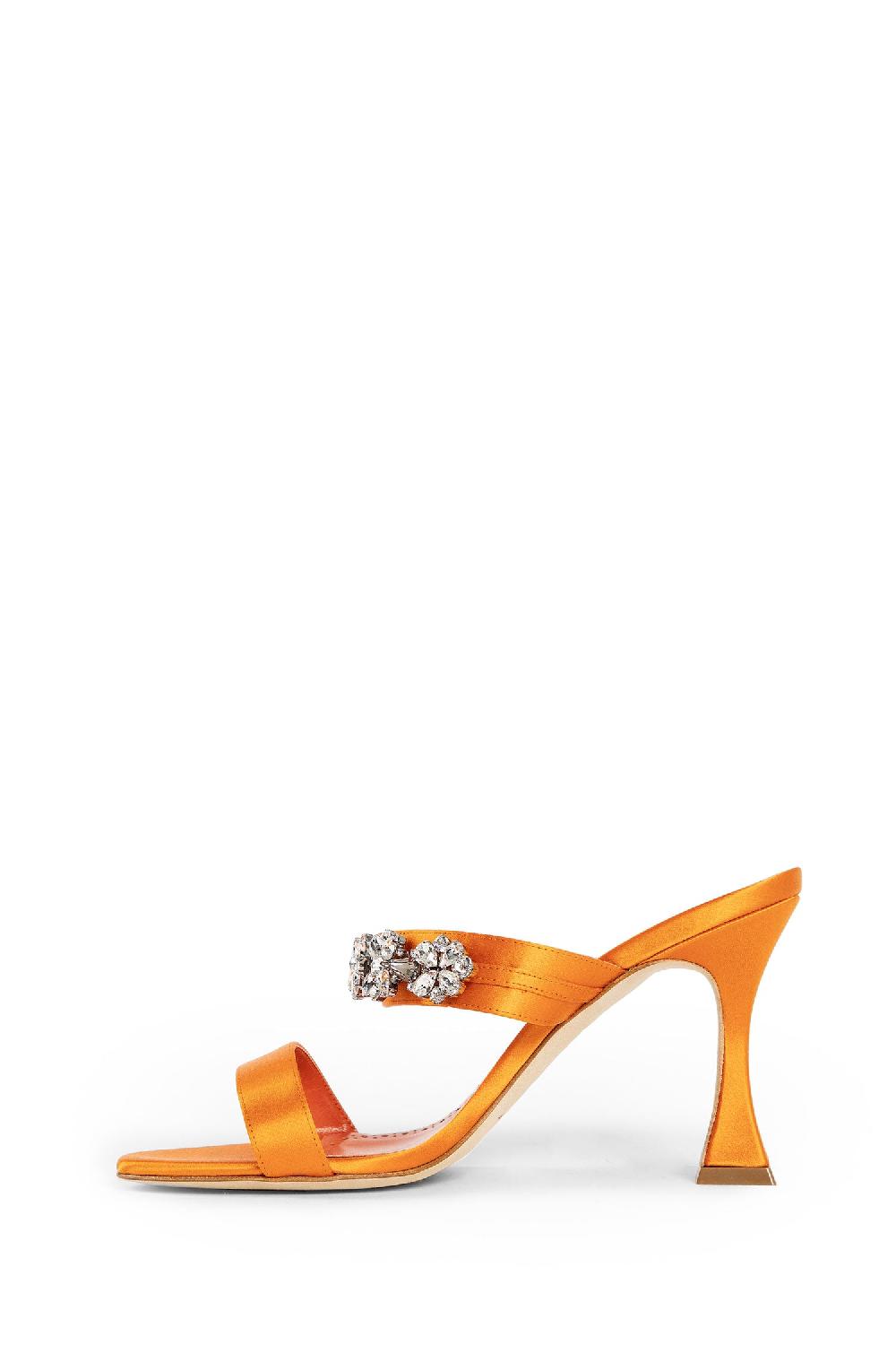 Antonioli MANOLO BLAHNIK WOMAN ORANGE MULES