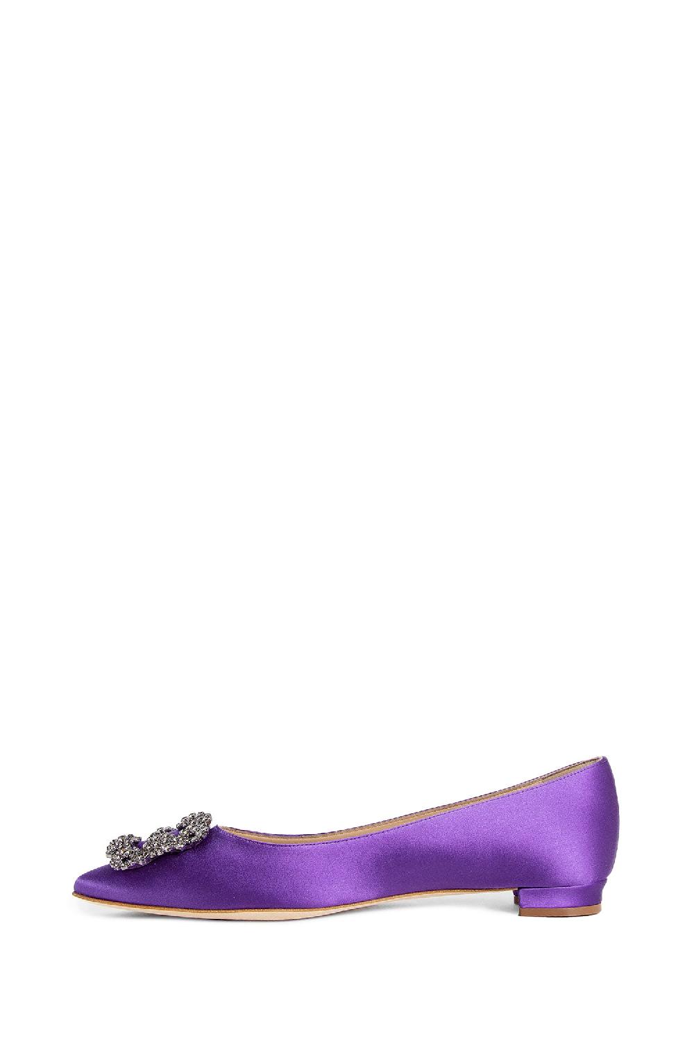 Antonioli MANOLO BLAHNIK WOMAN PURPLE FLATS