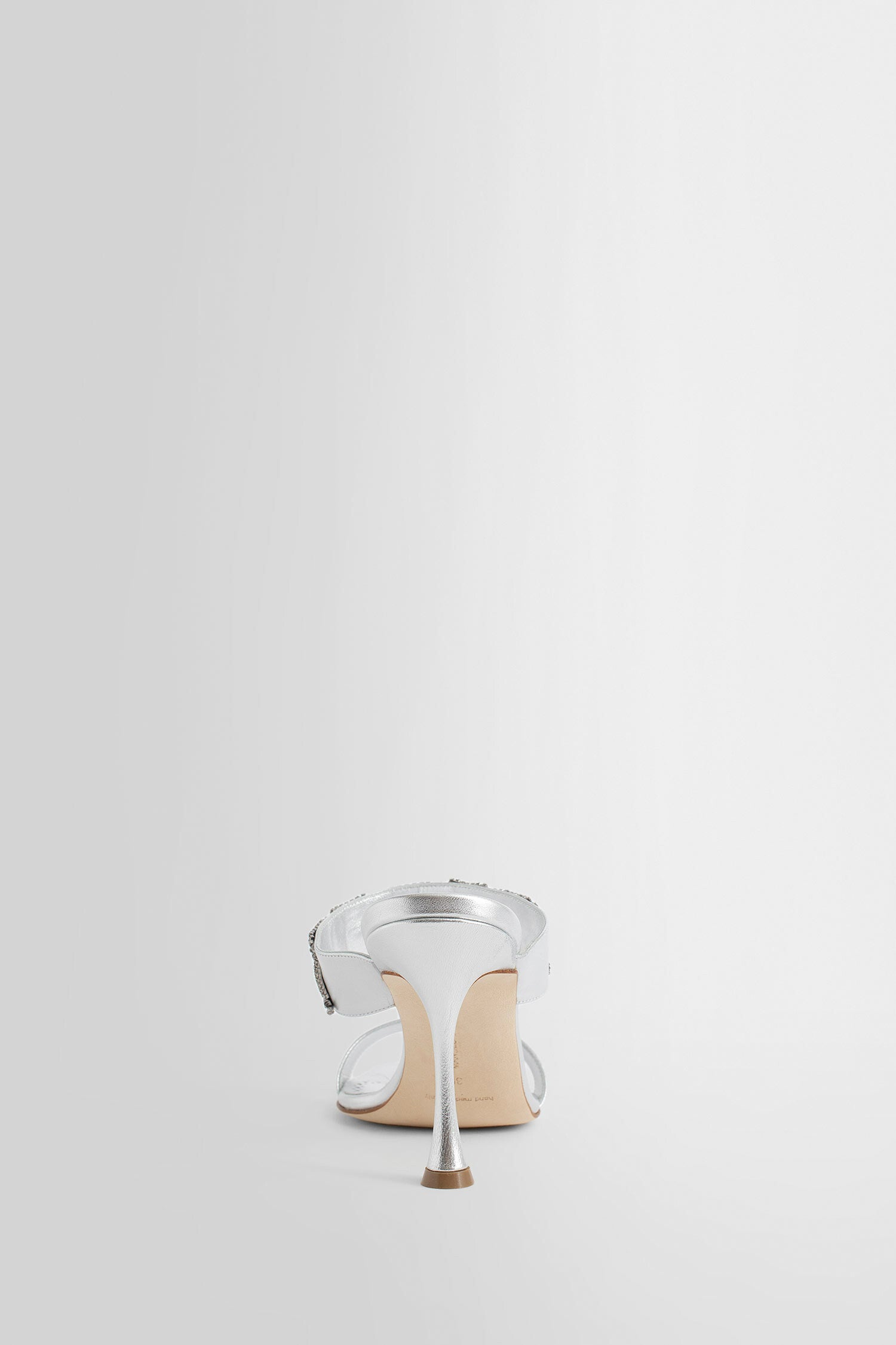 Antonioli MANOLO BLAHNIK WOMAN SILVER MULES