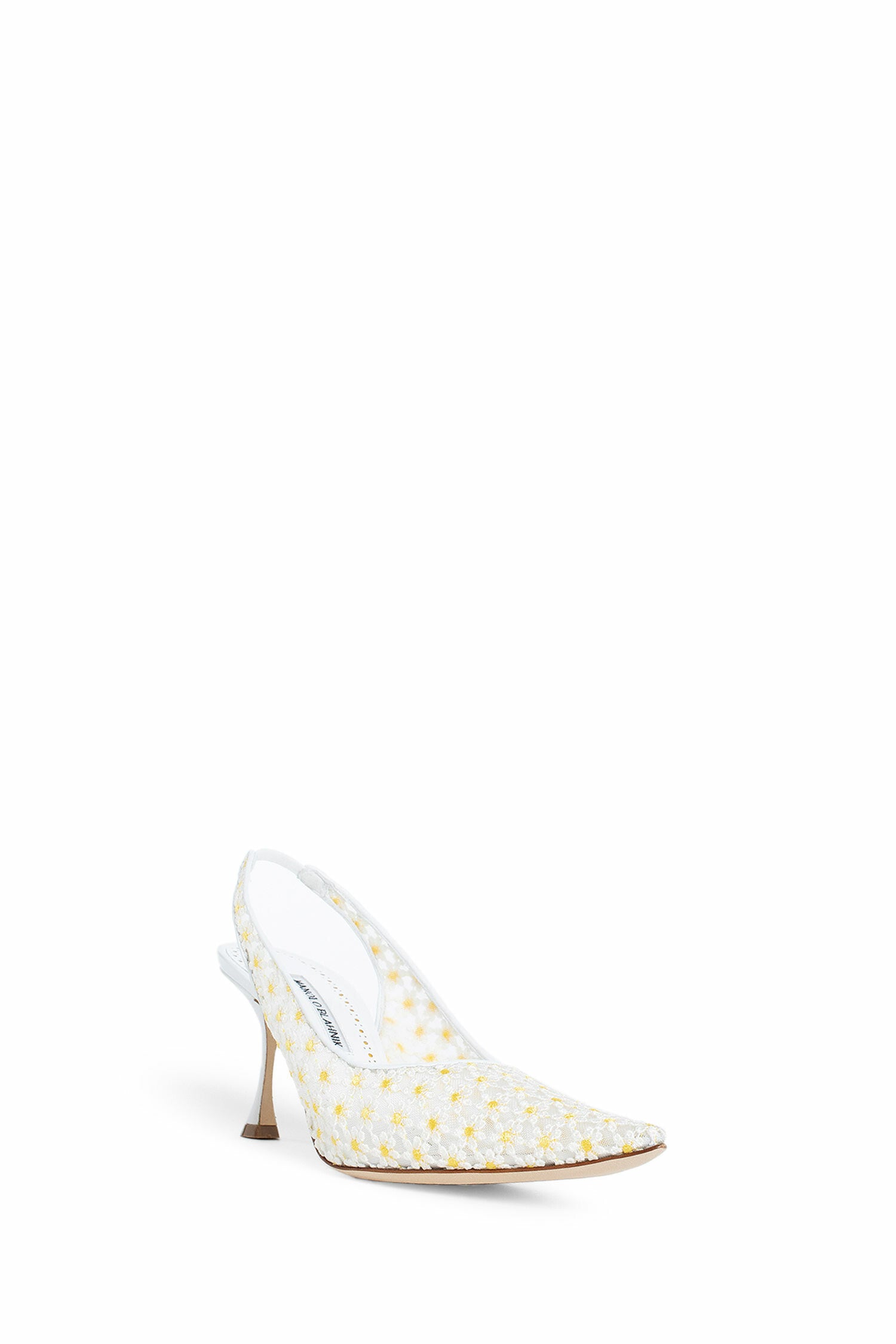 Antonioli MANOLO BLAHNIK WOMAN WHITE PUMPS