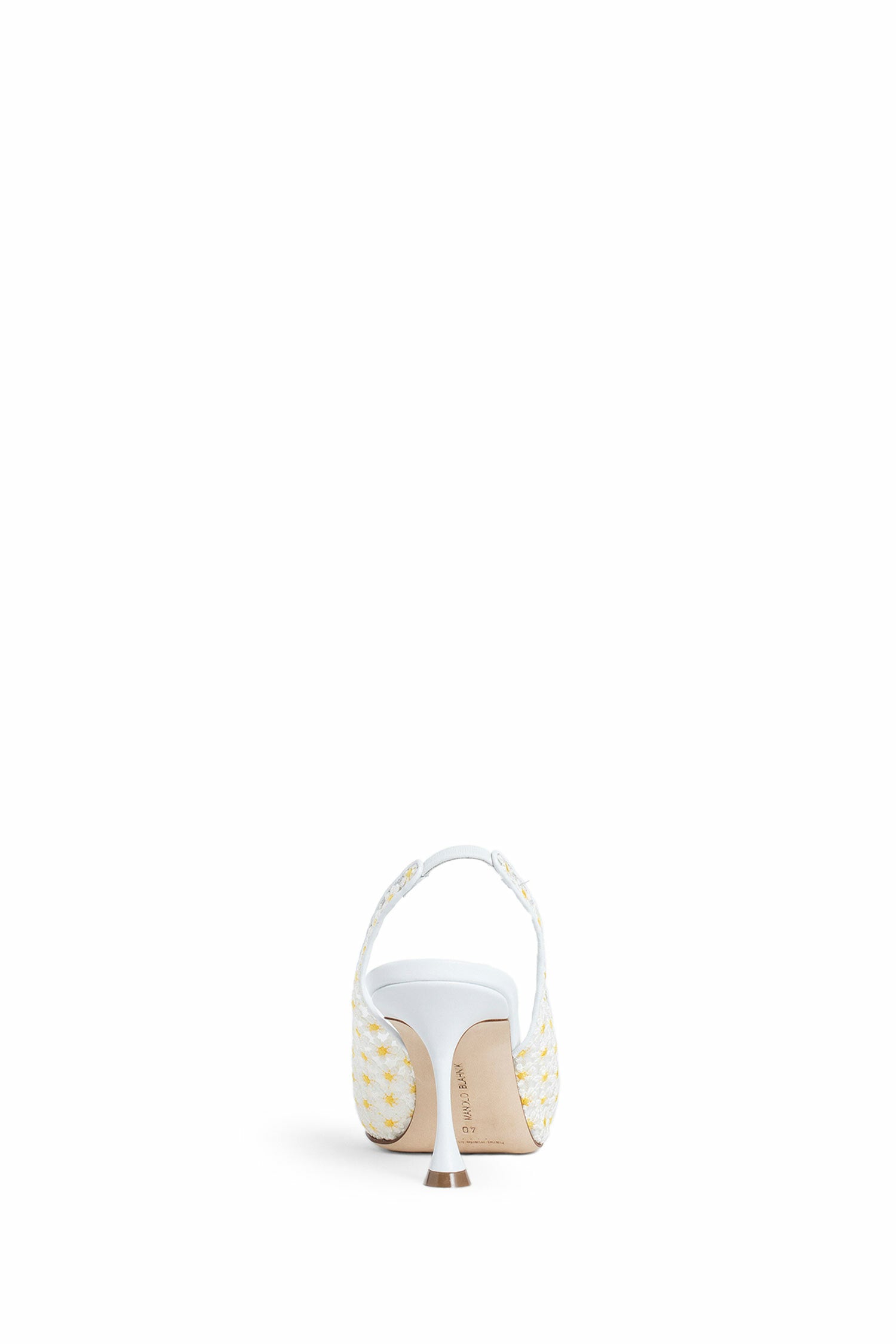 Antonioli MANOLO BLAHNIK WOMAN WHITE PUMPS