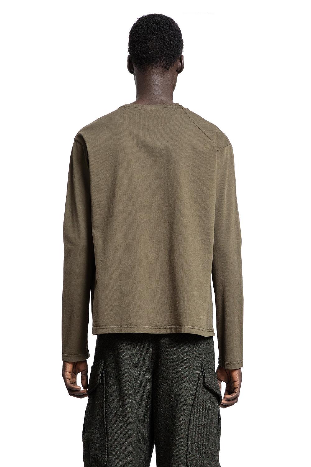 Antonioli MARINA YEE MAN GREEN T-SHIRTS & TANK TOPS