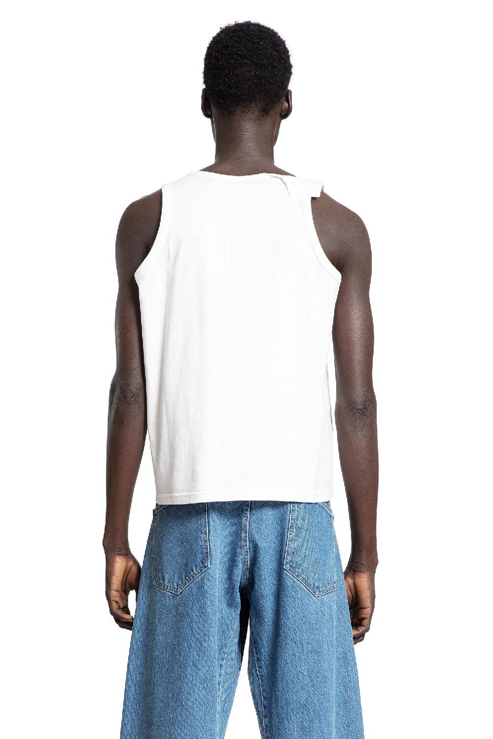 Antonioli MARINA YEE MAN WHITE T-SHIRTS & TANK TOPS