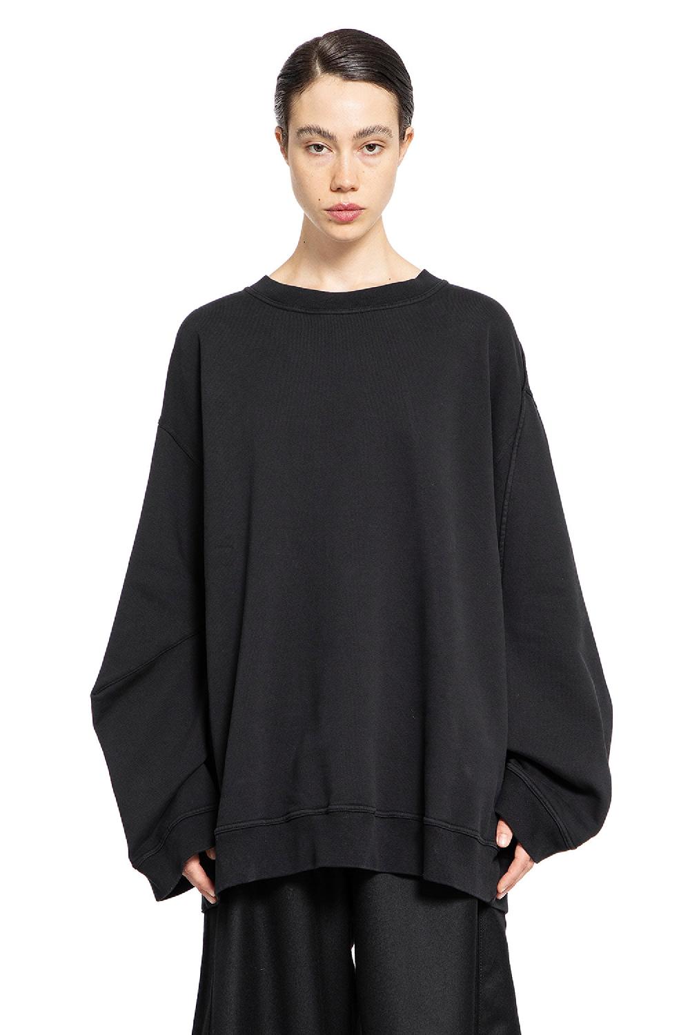 Antonioli MARINA YEE WOMAN BLACK SWEATSHIRTS