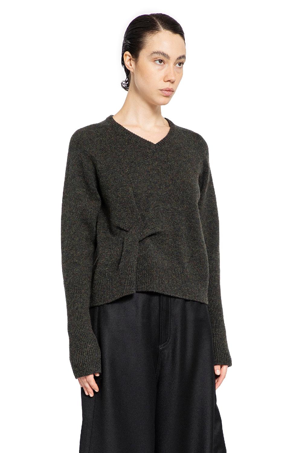 Antonioli MARINA YEE WOMAN GREEN KNITWEAR
