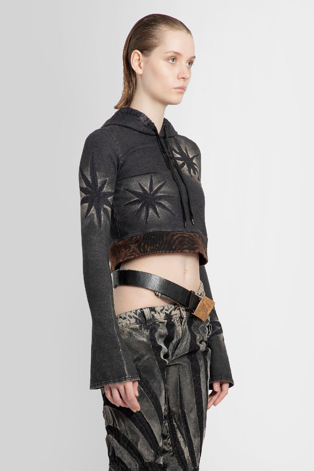 Antonioli MASHA POPOVA WOMAN BLACK SWEATSHIRTS