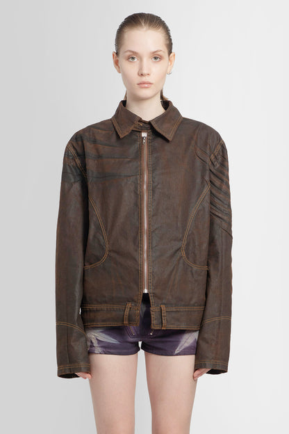 Antonioli MASHA POPOVA WOMAN BROWN JACKETS
