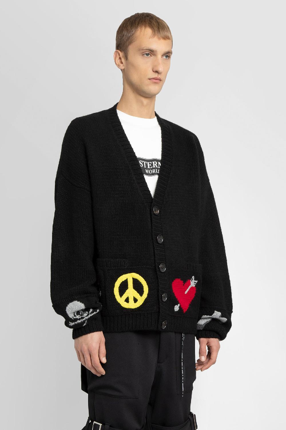 Antonioli MASTERMIND WORLD MAN BLACK KNITWEAR