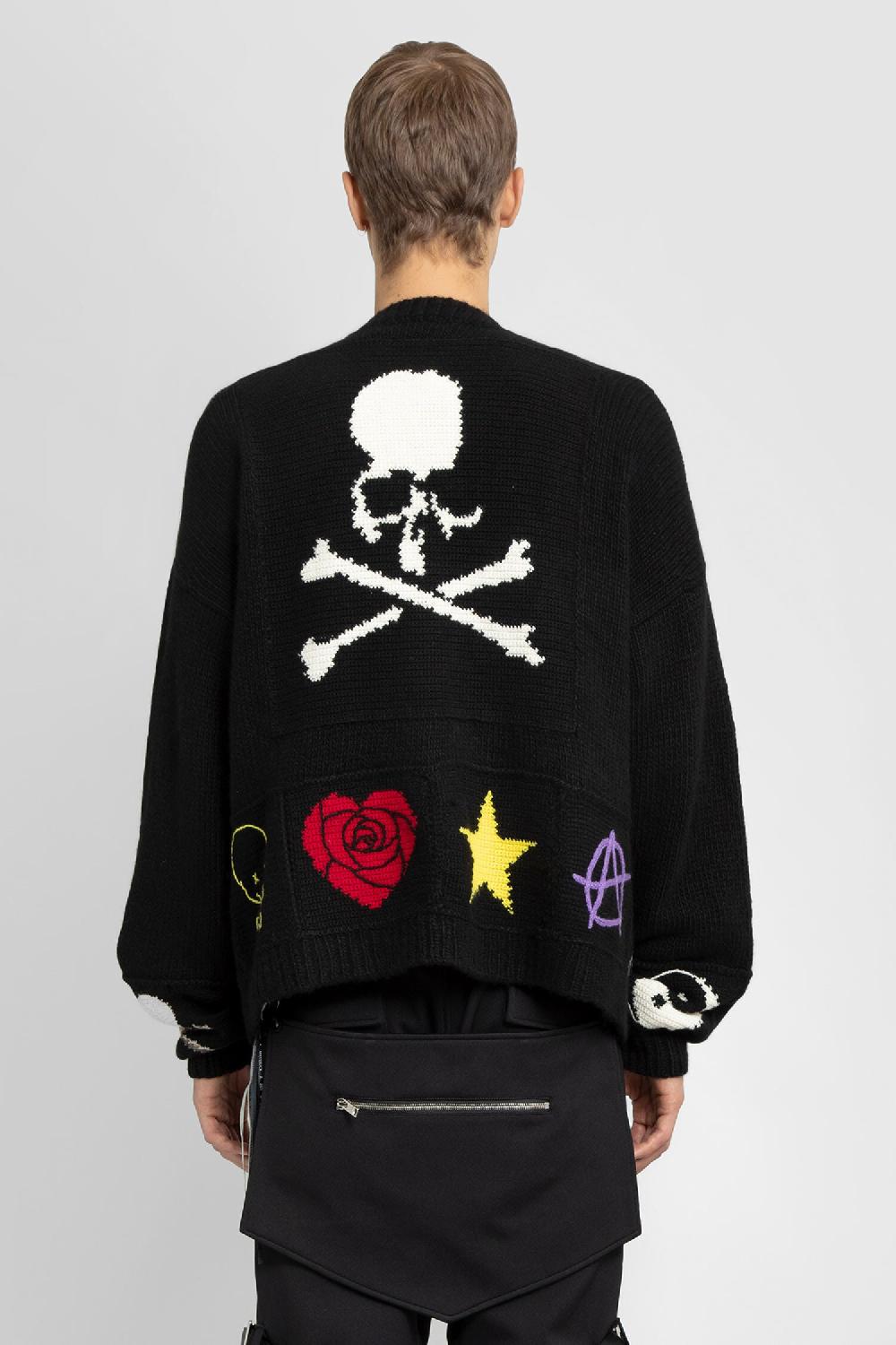 Antonioli MASTERMIND WORLD MAN BLACK KNITWEAR
